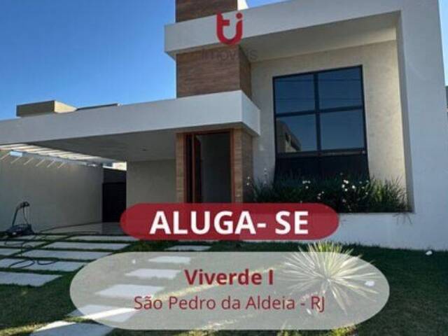 #310 - Casa em condomínio para Locação em São Pedro da Aldeia - RJ - 1
