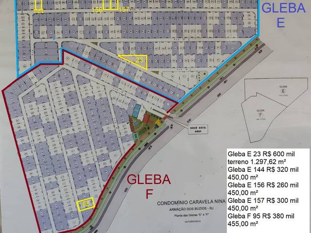 #379 - Terreno para Venda em Armação dos Búzios - RJ - 1